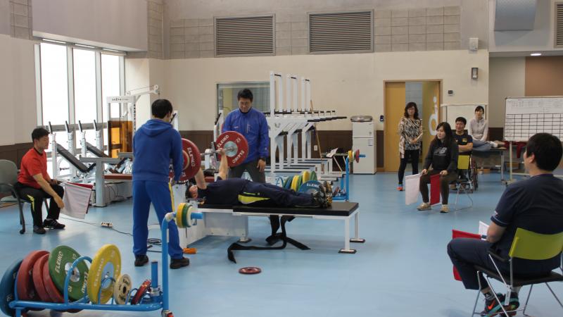 IPC Powerlifting national referee’s course Korea