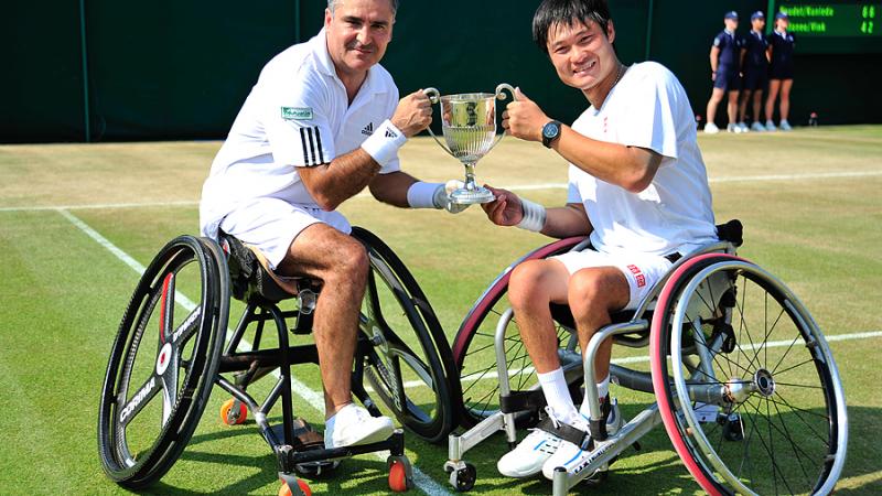 Stephane Houdet and Shingo Kunieda