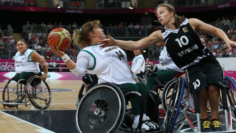 Mexico’s women’s Wheelchair Basketball team