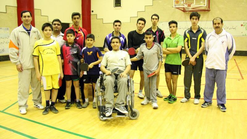 Iran youth para-athletes