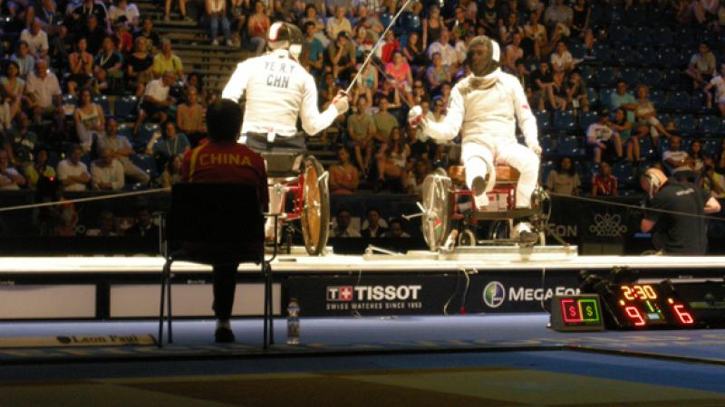 China wheelchair fencing