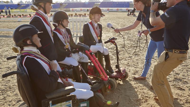 Team GB para-dressage