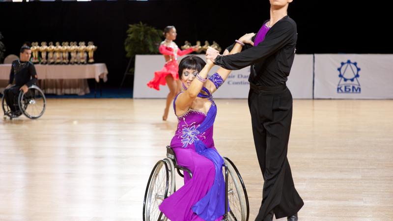 Wheelchair dance sport - Osipov and Ryzhkova of Russia