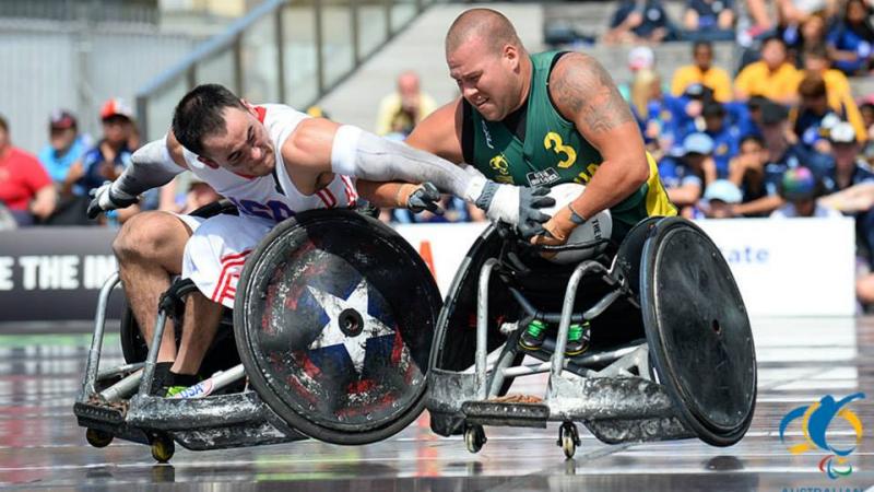 Wheelchair Rugby Tri-Nations tournament Sydney 2013
