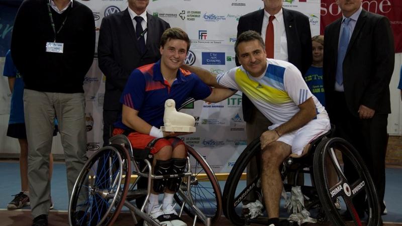 Gordon Reid and Stephane Houdet