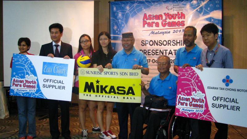 Aisan Youth Para Games sponsors
