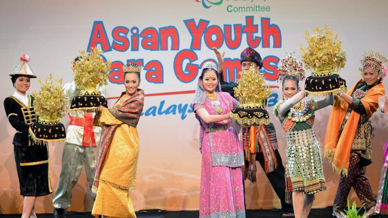 Asian Youth Para Games opening