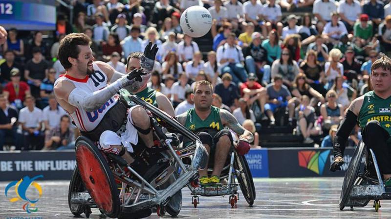 USA wheelchair rugby player