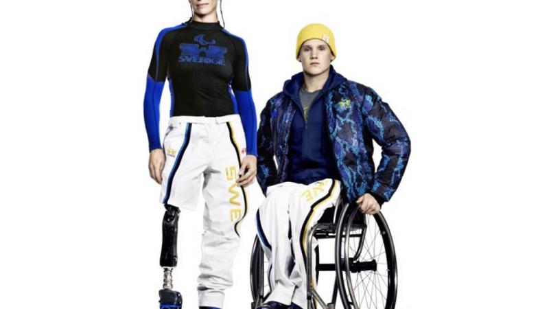 The Swedish team outfits for Sochi 2014 are made by H&M