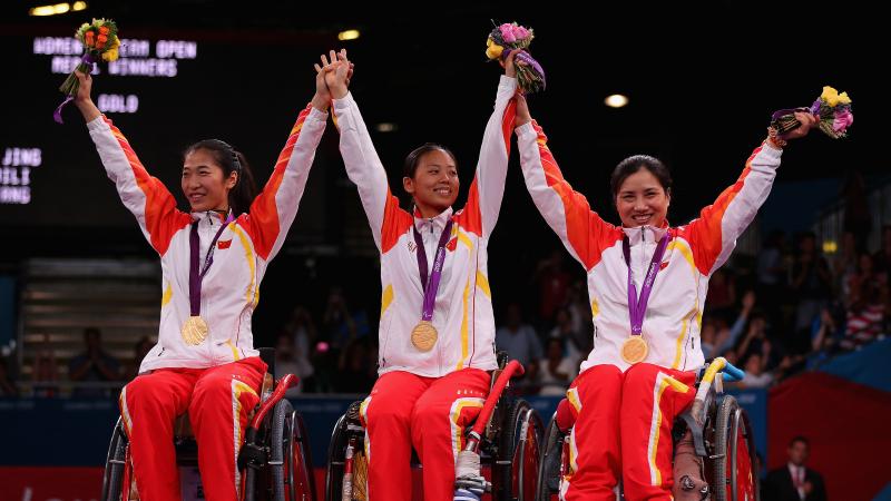 Jing Rong China Wheelchair Fencing