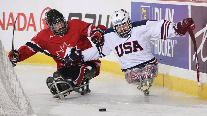 USA ice sledge hockey