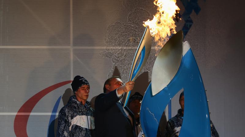 Sochi 2014 Paralympic Flame Lighting Ceremony
