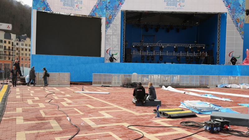 Sochi 2014 medals plaza