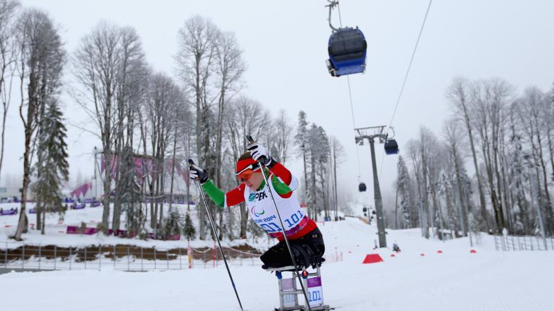 Lidziya Hrafeyeva of Belarus