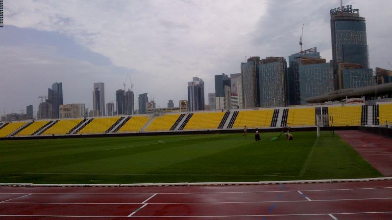 The Suhaim Bin Hamad Stadium is home to the Qatar Sports Club and will host the 2015 IPC Athletics World Championships