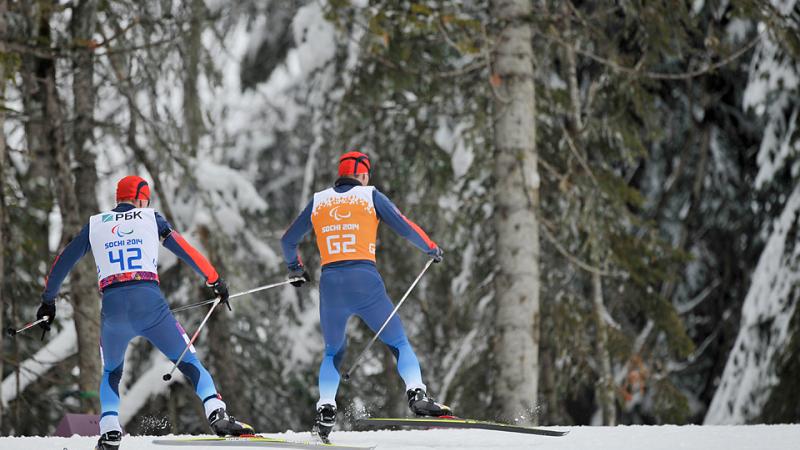 Nikolay Polukhin - Cross-country Skiing - Sochi 2014 Paralympic Winter Games