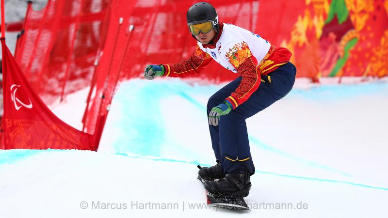 Urko Egea Zabalza - Sochi 2014 Winter Paralympic Games - Para Snowboarding