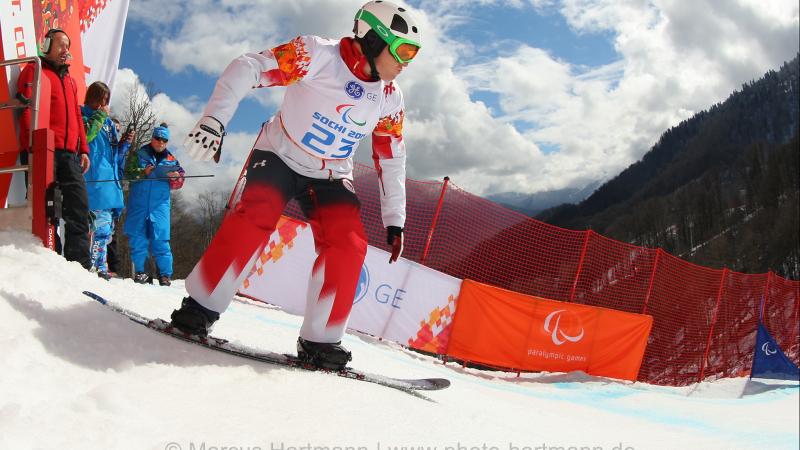 Tyler Mosher - Para Snowboard - Sochi 2014 Winter Paralympic Games - 