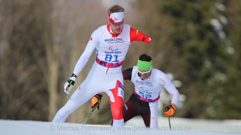 Canadian Mark Arendz stepped onto the podium twice in biathlon events at Sochi 2014.