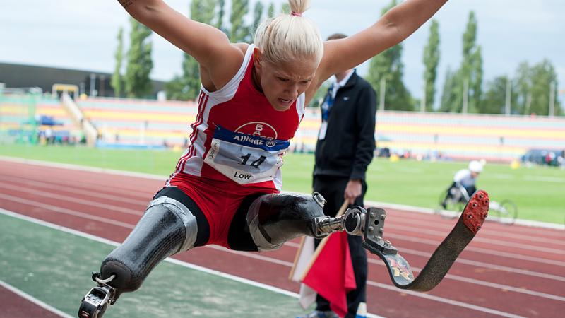 Vanessa Low long jump 2014 Athletics Grand Prix Berlin