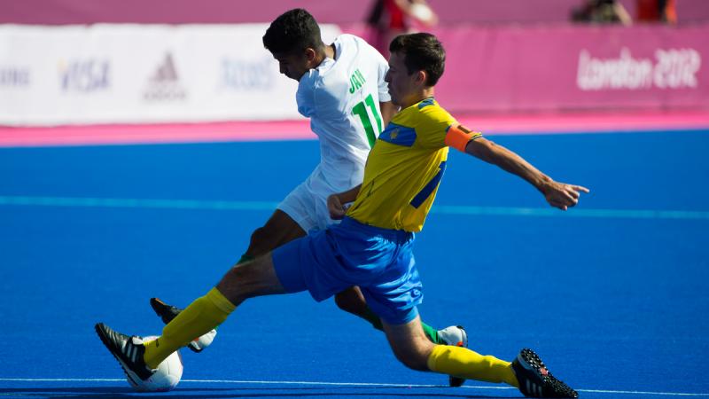 Jan Francisco BRITO da COSTA, Ukraine, Brazil, football, seven-a-side, Ukraine vs Brazil, london 2012