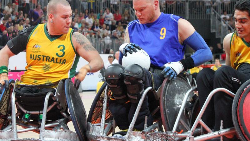 Per-Johan UHLMANN - Wheelchair Rugby - London 2012 Paralympic Games