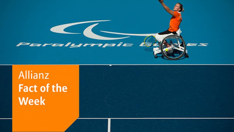 Allianz - Fact of the week - wheelchair tennis