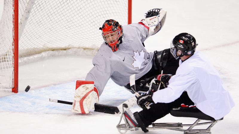 Benoit St.Amand Canada sledge hockey Sochi