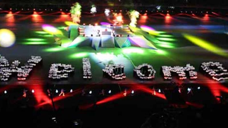 The Incheon 2014 Asian Para Games Opening Ceremony took place on 18 October 2014.