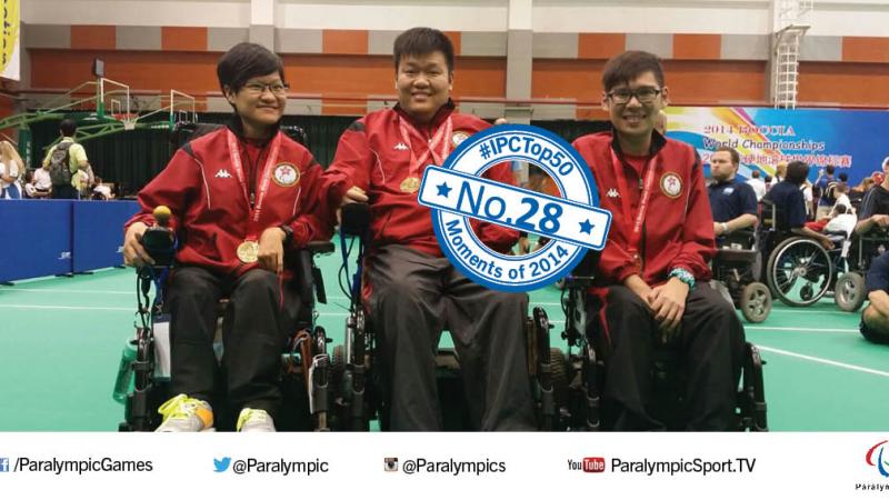 No. 28 Leung Yuk Wing back to winning ways in boccia