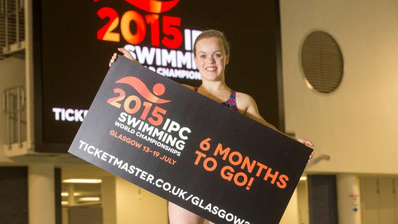 Ellie Simmonds is appealing for home-crowd support at Glasgow 2015.