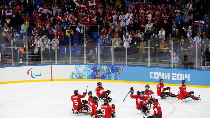 Ice sledge hockey Canada 