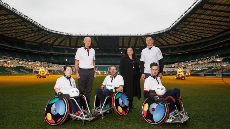 BT announces partnership with GB Wheelchair Rugby