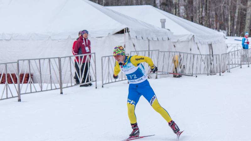 Ukraine's Oleksandra Kononova won golds in biathlon and cross-country at the Cable 2015 Nordic skiing Worlds.