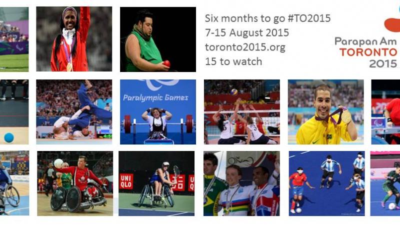 Six months to go until the 2015 Parapan American Games