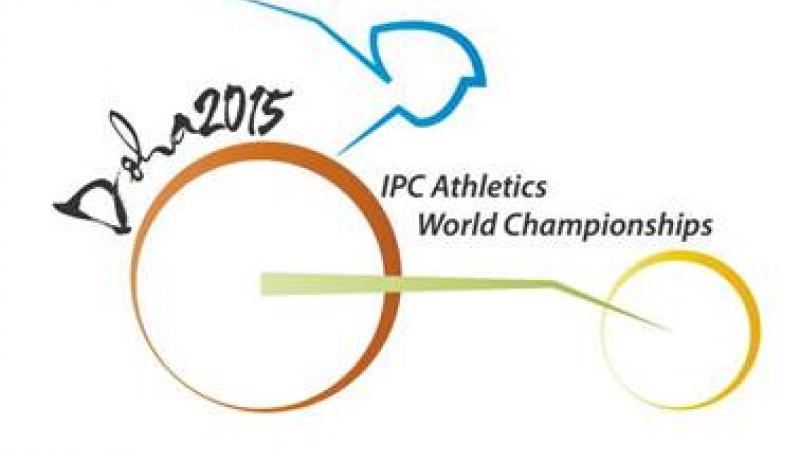 Doha 2015 IPC Athletics World Championships logo square