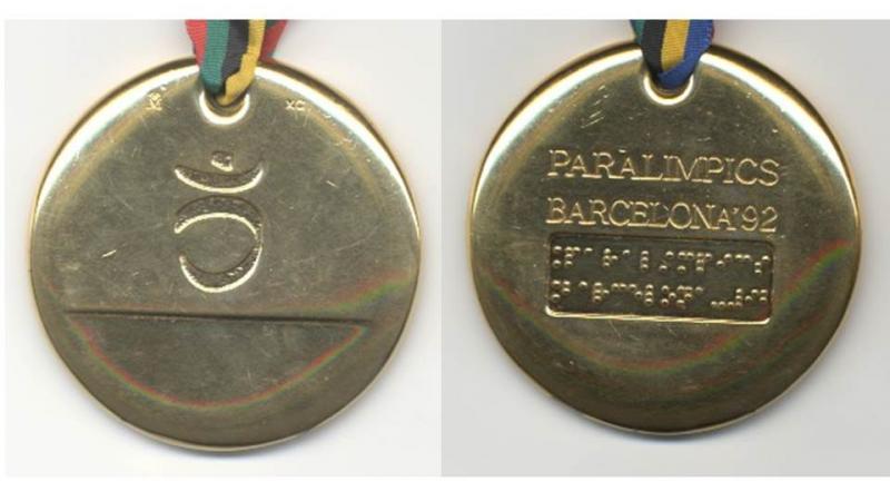 Barcelona 1992 Paralympic medals