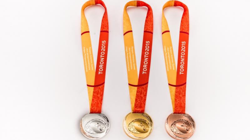 Toronto 2015 Parapans medals