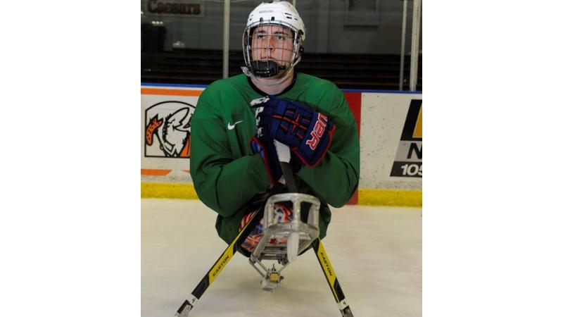 Brody Roybal - Ice Sledge Hockey 