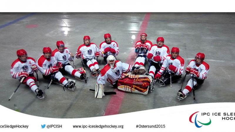 Austrian team Ice sledge hockey