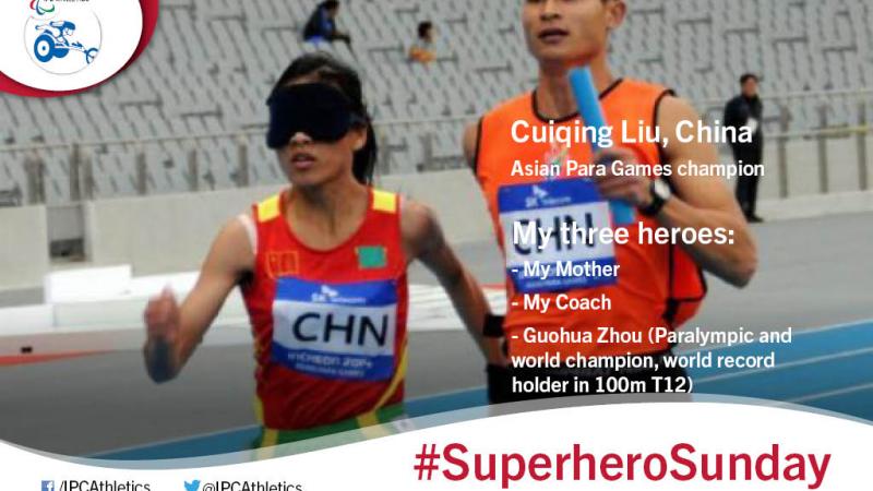 Cuiqing Liu has three Superheros: her mother, her coach and Guohua Zhou.