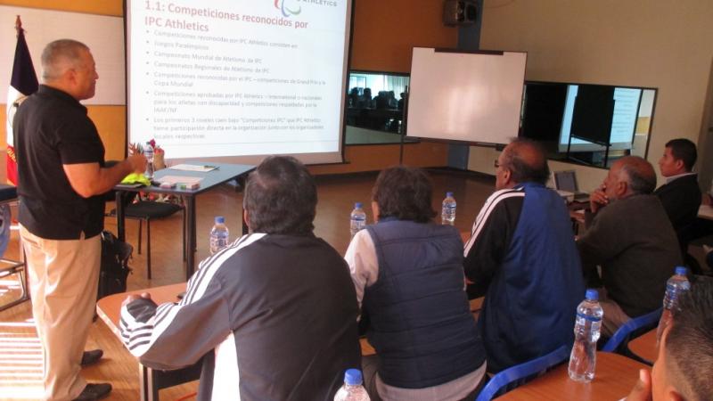 The first IPC Athletics Education programme to be run in Spanish took place in Ecuador at the end of March with 30 individuals receiving key training in officiating. 