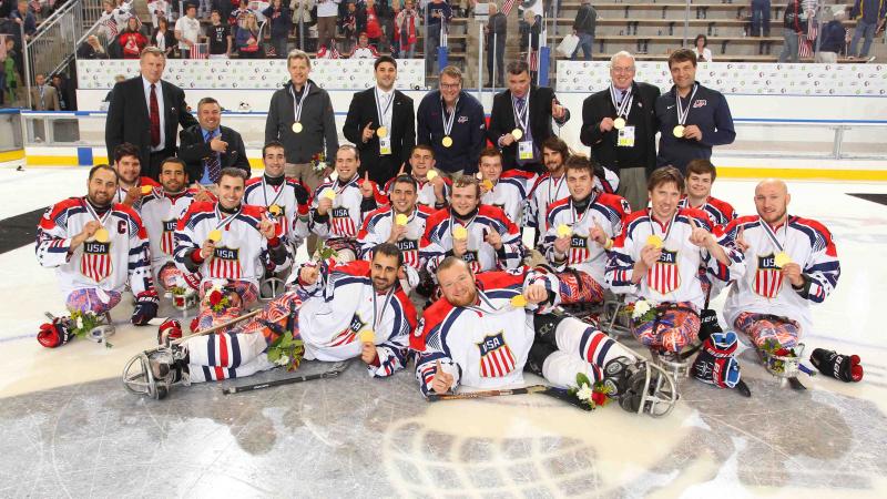 USA sledge hockey