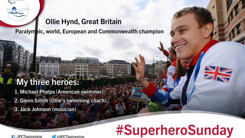 #SuperheroSunday: Ollie Hynd Great Britain’s Paralympic, world, European and Commonwealth champion Ollie Hynd gives an insight into his three heroes.