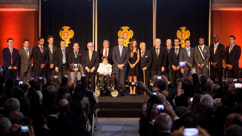 President of Portugal honours Portuguese Paralympians