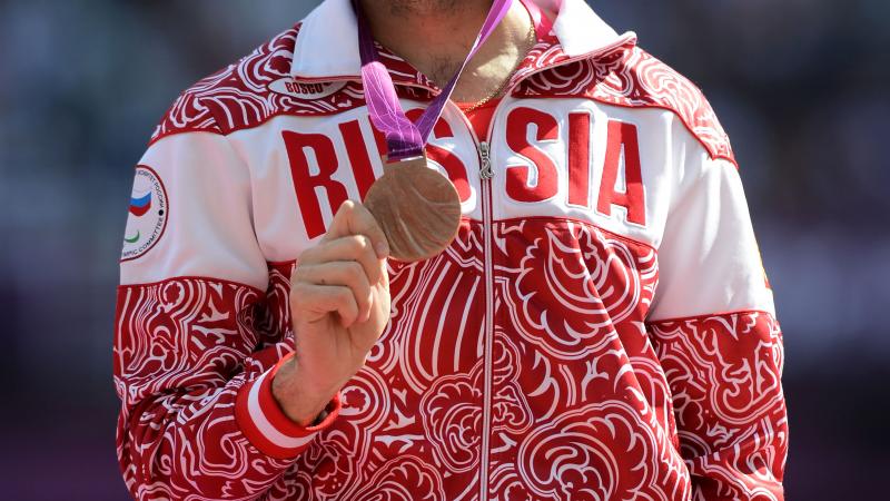 Russia's Vladimir Sviridov won long jump bronze at London 2012.