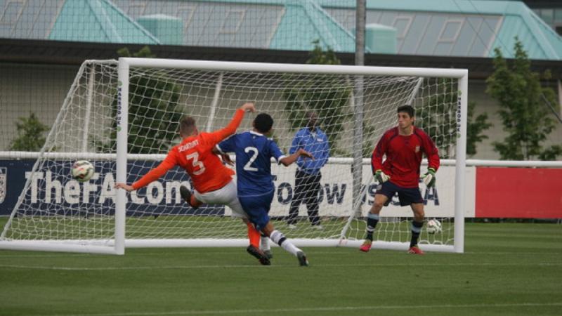 Netherlands faces Argentina during the Cerebral Palsy Football 7-a-side World Championships 2015 on 17 June in St. George’s Park in Great Britain.