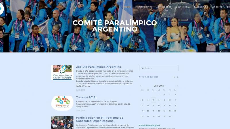 NPC Argentina relaunches new look website