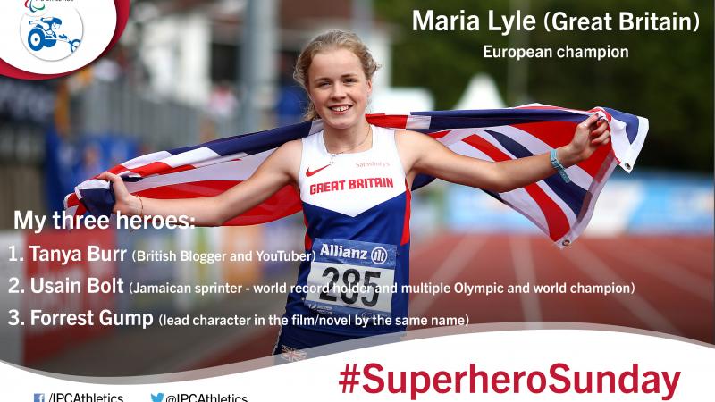 Great Britain’s young track star Maria Lyle, gives an insight into her three heroes.