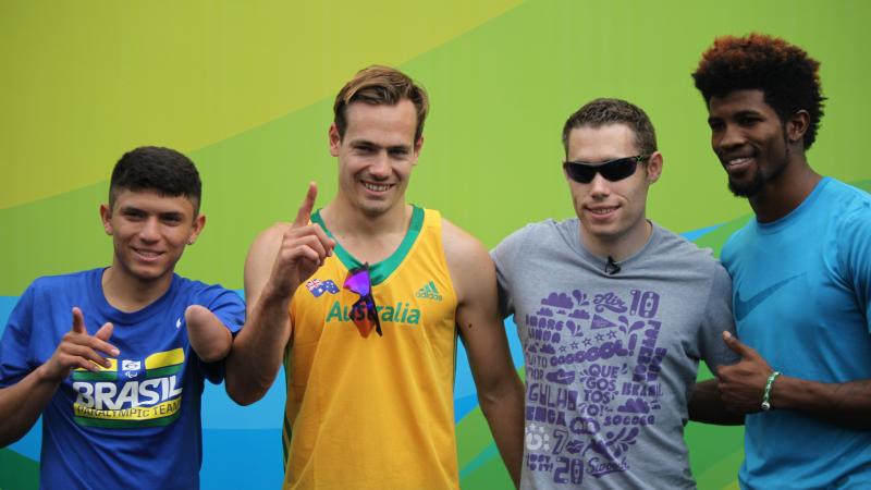Brazil's Petrucio Ferreira, Australia's Evan O'Hanlon, Ireland's Jason Smyth and the USA's Richard Browne will compete in Rio to find the world's fastest para-athlete.